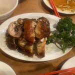 台南担仔麺 - パリパリ鶏