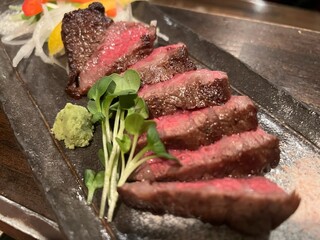 DENZO BAR - 黒毛和牛のステーキ