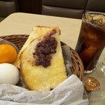 ポン - アイスコーヒー　モーニングＡセット