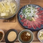 定越食堂 - ブリしゃぶ定食2600円