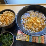 ゆで太郎 - 豚丼セットのかけ＋わかめ