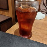 牛角 - ウーロン茶。マドラーなし