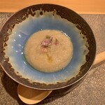 歩路庵 - 茸スープ