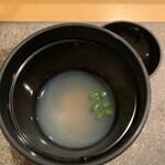 歩路庵 - 蛤のお吸い物