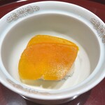 礒田 - 半生カラスミの飯蒸し