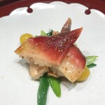 Isoda - 北寄貝の焼き物、銀杏