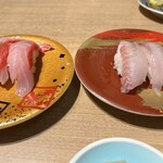 回転寿司 鮮 - キンメ　ほうぼう