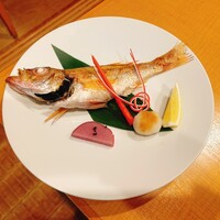 割烹かめ清 - 季節の会席コース(のどぐろの姿焼)