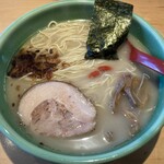 麺匠 喜楽々 - 鶏白湯らーめん（細麺）