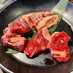 Yakiniku Goen - トリプルビーフセットのお肉だけ 1309円