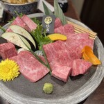 備長炭焼肉としゃぶしゃぶ 仔虎 - 
