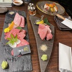 備長炭焼肉としゃぶしゃぶ 仔虎 - 