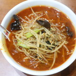 桂園 - 料理写真:激辛！と書かれた麻辣麺