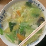 はや川食堂 - 塩野菜ラーメン