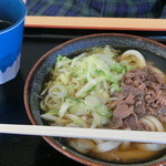 道の駅 富士吉田 軽食コーナー  - 肉うどん＠\450