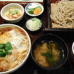 のぞみ屋 - 蕎麦付カツ丼