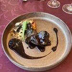 リストランテ・ベニーレベニーレ - 黒毛和牛ホホ肉　やまのきぶどう煮込　ペポーゾ