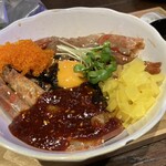 韓国料理 ホンデポチャ - ダブルセウ丼定食