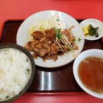 大満 - 焼肉定食 750円