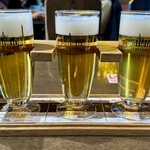 Sapporo Biru Hakubutsukan - 3種飲み比べセット（黒ラベル、クラシック、開拓使麦酒）