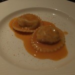 エノテカ・ラ・リコルマ - 2013/12噴火湾産ずわいがにのラヴィオリ