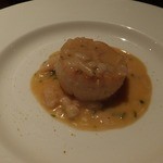 エノテカ・ラ・リコルマ - 2013/12　野付産天然ほたてとイタリア産白いんげん豆