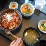 創 - ミニ豚丼の限定セット