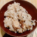 厨 盛田 - 伊勢湾水揚げたこ飯（2~3人前）（¥2,860）（税込）
      （写真は1人前に取り分け）