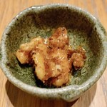 厨 盛田 - お通し（くるみ甘露煮）（¥495）（税込）