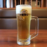 餃子房 チャイナドール 楽宴 - 生ビール（中）　550円