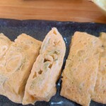 沖縄料理 美ら結 - 玉子焼き断面