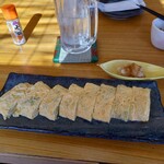 沖縄料理 美ら結 - あおさの玉子焼き