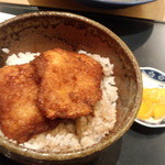 おそばだうどんだ 越前 - ソースかつ丼（小）