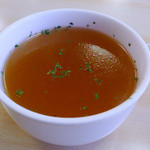 Abirin - ハンバーグステーキランチ付属のスープ