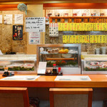 Matsushima - 本格寿司割烹を気軽に楽しめるカウンター席。旬の食材からお好きなものをお選びいただき、お好みの調理法でお楽しみいただけます。