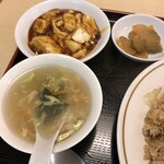 中華料理食楽 - 麻婆豆腐付き