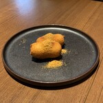 焼肉うしごろ - ずわい蟹のクリームコロッケ　カラスミ添え