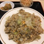 Chiyuu Kariyouri Shiyoku Raku - レタス+玉子炒飯