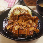 トンテキ食堂8 - トンテキ定食(200g1150円)