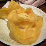 黒龍天神樓 - 揚チーズワンタン