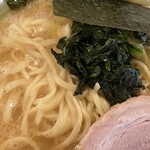 いずみ家 - 麺とほうれん草