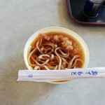 ドライブイン七輿 - 天ぷらうどん 350円