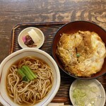 秀福 - 「かつ丼セット」