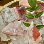 しんのすけ - 【上から】さわら、スマ、寒ぶり、金目鯛