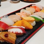 Sushi Sumidagawa - すし大盛合せ