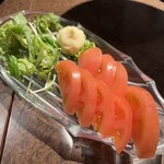 居酒屋 大将 - トマト土佐酢漬