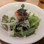 クローバーステーキハウス - セットのサラダ