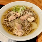 一寸亭 - 肉そば普通盛り