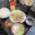 Taishuushokudou Mandaraya - 豚バラ炒め定食
