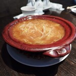 膳處漢ぽっちり - フカヒレ餡のご飯（麺よりご飯がオススメ）